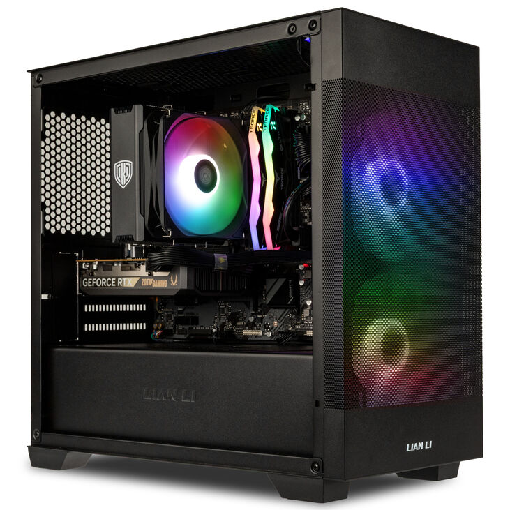 Gaming-PC Initium, Intel Core i5-14400F, Nvidia RTX 5060 - Fertig PC image number 3