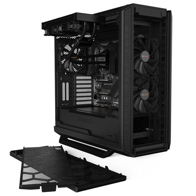 be quiet! Silent Base 802 Window Midi-Tower - Tempered Glass, schwarz image number 6