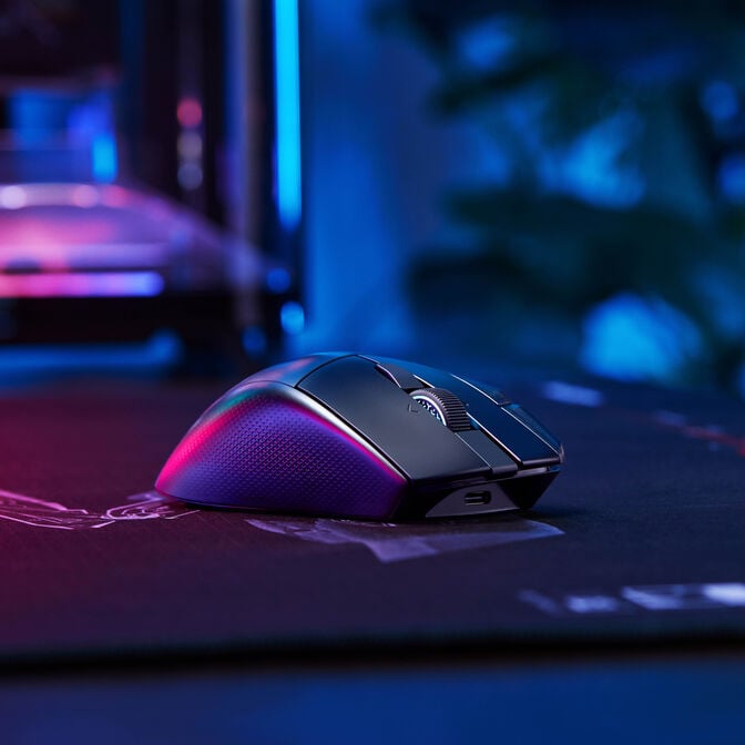 Corsair Nightsword v2 kabellose Gaming-Maus, optischer Sensor, 8.000Hz, RGB- schwarz image number 17