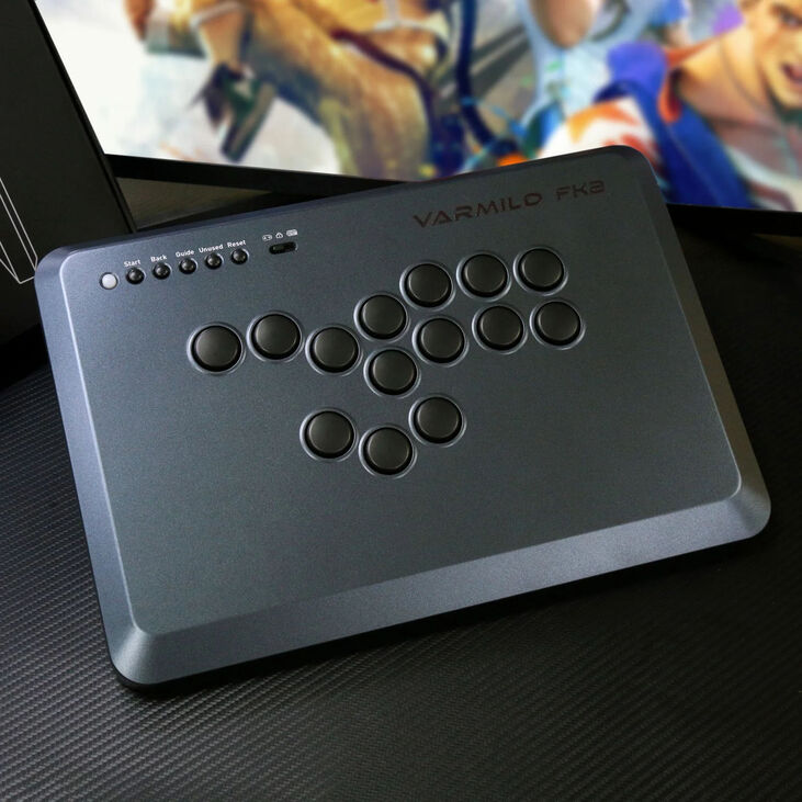 Varmilo FK2 Arcade Controller - Shadow Metal image number 3