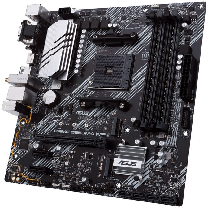 ASUS Prime B550M-A Wi-Fi II, AMD B550 Mainboard - Sockel AM4 image number 4