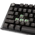 Ducky One 3 Aura Black Gaming Tastatur, RGB LED - Gateron Baby Kangaroo (US) image number null