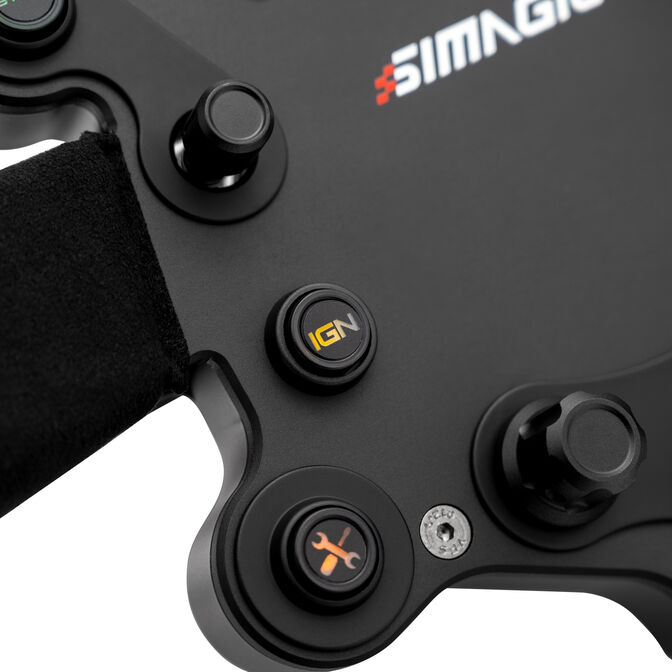 Simagic GTS steering wheel with quick release - Alcantara, 30 cm image number 5