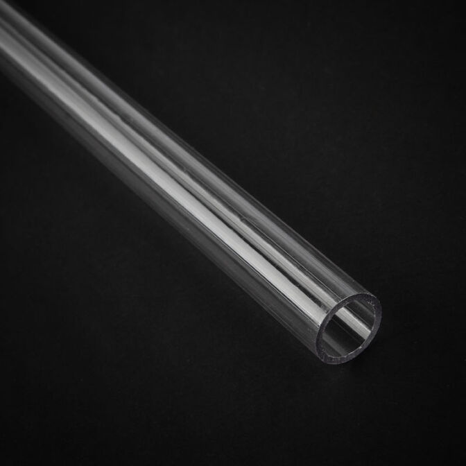 Bitspower None Chamfer PETG Link Tube 14/11mm, 50cm - transparent image number 0