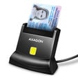 AXAGON CRE-SM4N USB Smart Card StandReader image number null
