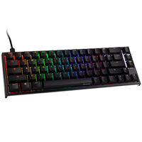 Ducky One 2 SF Gaming Tastatur, MX-Blue, RGB LED - schwarz (US)
