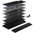 Corsair Vanguard 96 Wireless Gaming Keyboard, Mechanical, RGB, LCD Display, DE Layout - Black image number null