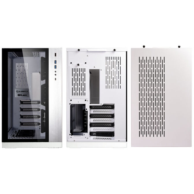 Lian Li O11DW Dynamic PC-Geh&auml;use, Midi-Tower, E-ATX, Tempered Glass - wei&szlig; image number 2
