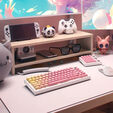 Glorious GPBT Keycaps - Pink Grapefruit image number null