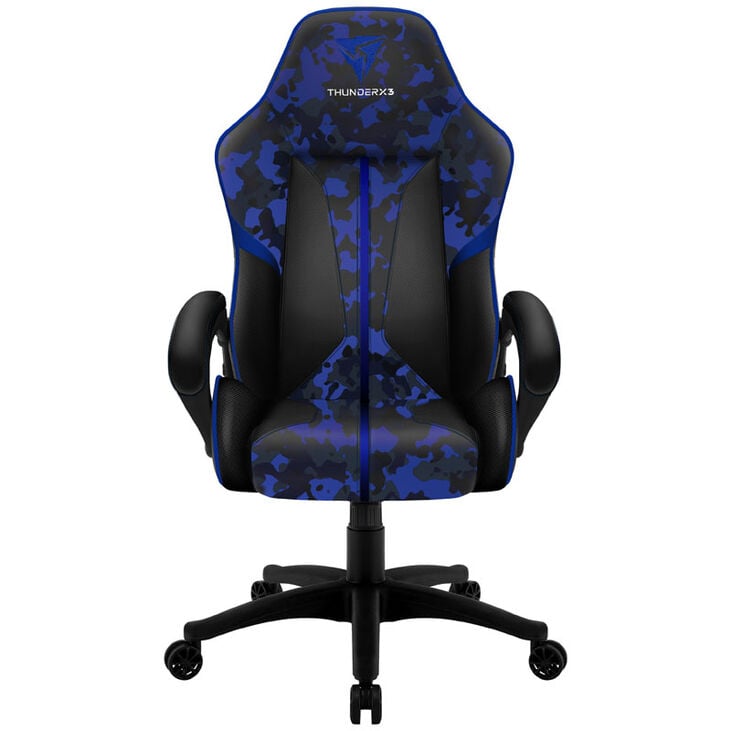 ThunderX3 BC1 CAMO Gaming Stuhl - camo/blau image number 1