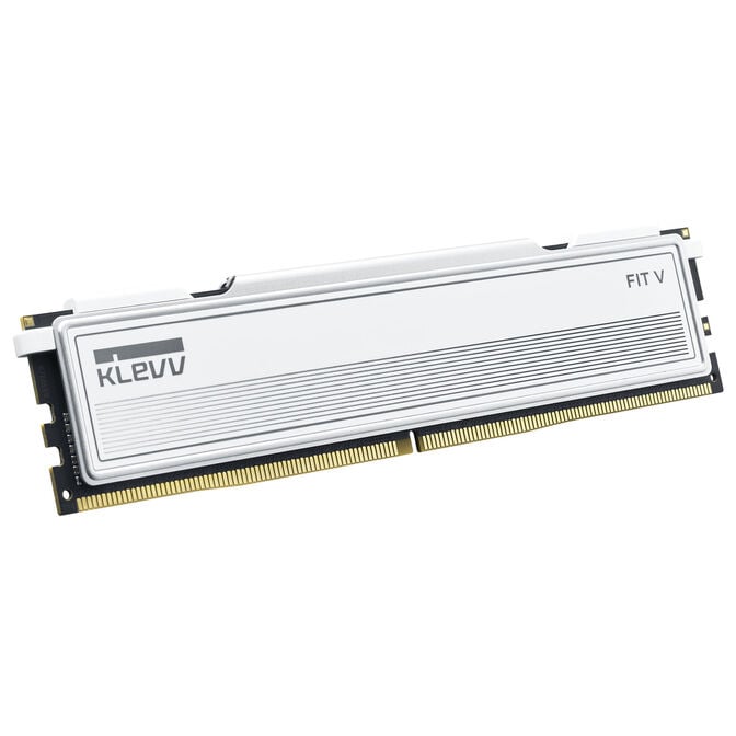 KLEVV FIT V DDR5-6000 RAM, CL28, XMP 3.0 & EXPO - 32 GB Dual-Kit, wei&szlig; image number 2
