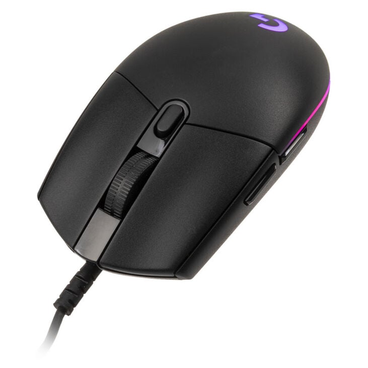Logitech G203 Lightsync Gaming Maus - schwarz image number 3