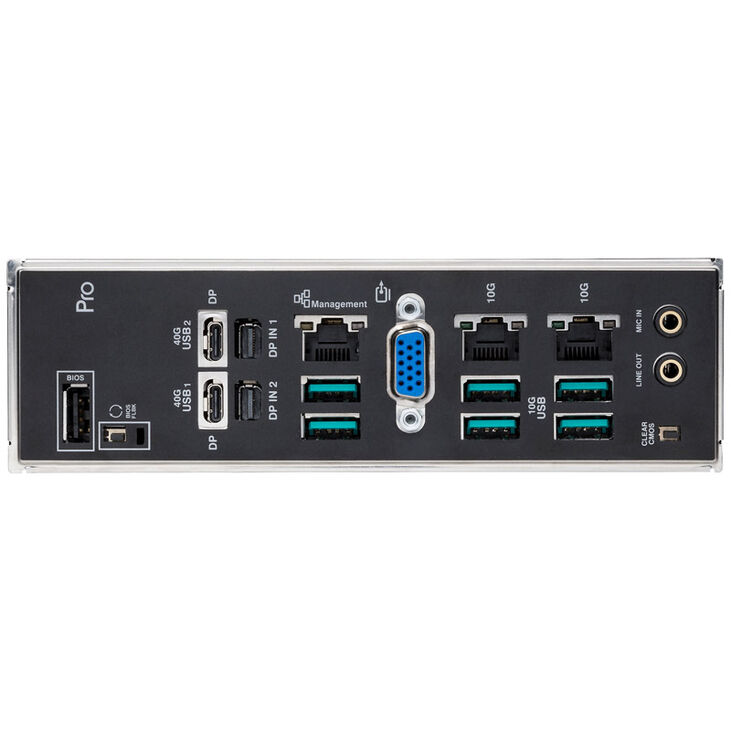 ASUS Pro WS WRX90E-Sage SE, AMD WRX90 motherboard, sTR5 socket, DDR5 image number 3