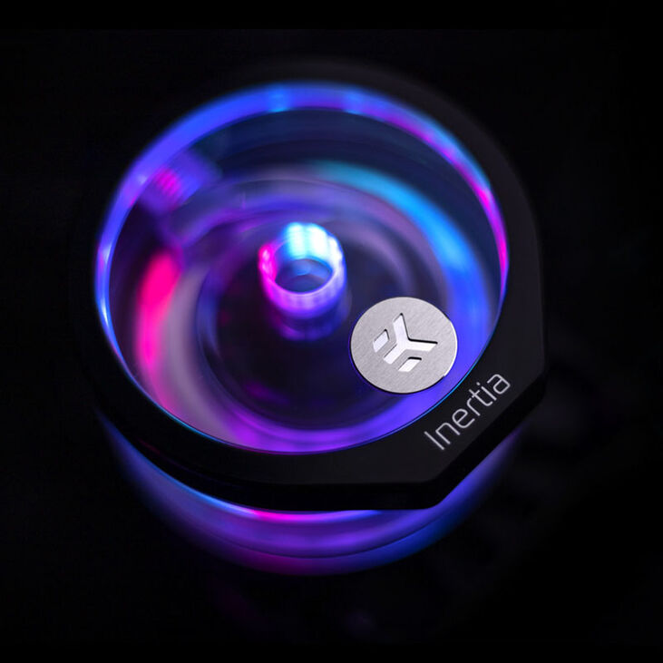 EK Water Blocks EK-Quantum Inertia D5 Body D-RGB - Acrylic image number 5