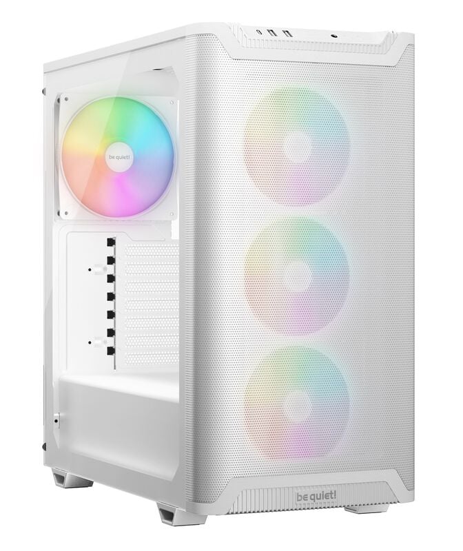 be quiet! Pure Base 501 LX PC-Geh&auml;use, Midi-Tower, ATX, Tempered Glass - wei&szlig; image number 0