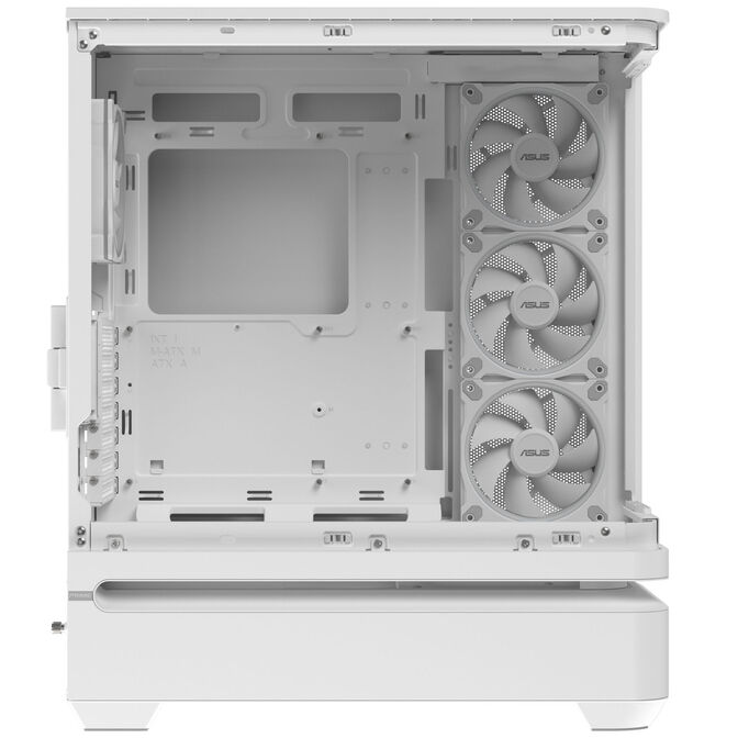 ASUS Prime AP304 ARGB PC Case, Mid Tower, ATX, ARGB, Tempered Glass &ndash; white image number 10