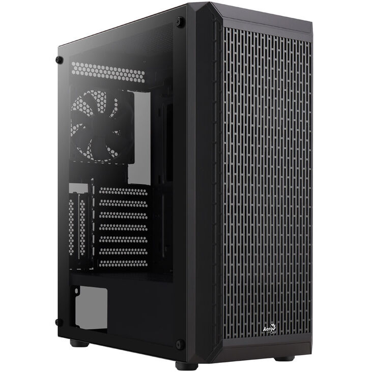 Aerocool Beam-G-BK-v1 Midi-Tower, Tempered Glass - schwarz image number 8