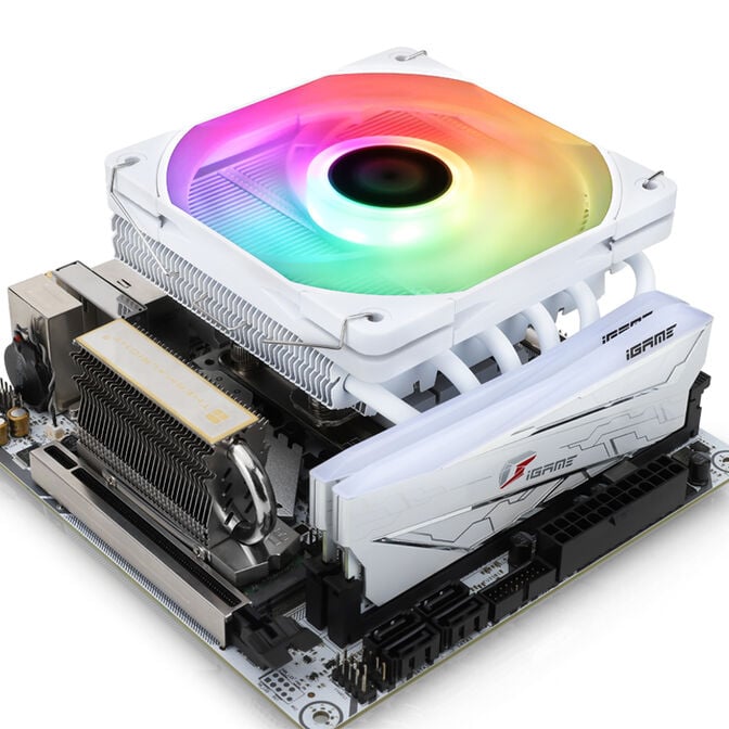 Thermalright AXP120 X67 ARGB Low Profile CPU-K&uuml;hler - 120mm, wei&szlig; image number 4