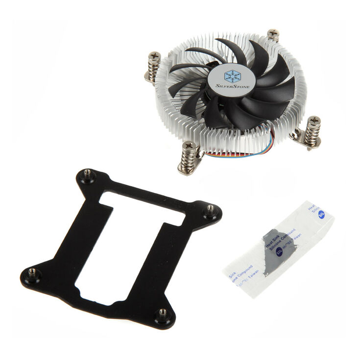 SilverStone Nitrogon SST-NT07-115X Low Profile CPU-Cooler image number 5