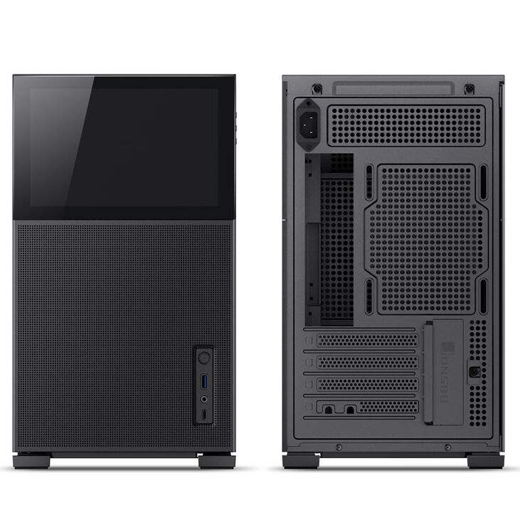 Jonsbo D31 MESH Screen Micro-ATX Gehäuse, Tempered Glass - schwarz image number 3