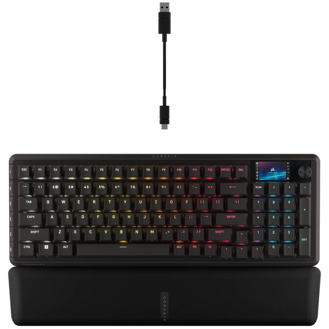 Corsair Vanguard Pro 96 Gaming-Tastatur, RGB - MGX Hall-Effect-Switches, schwarz, ISO image number 3