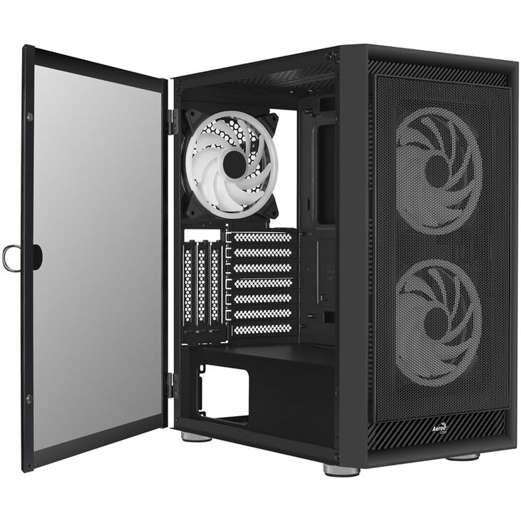 Aerocool Graphite v2 Midi-Tower - schwarz image number 4