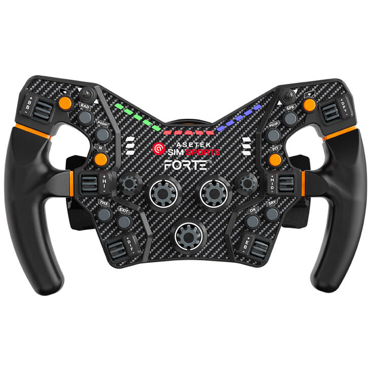 Asetek SimSports Forte Wheelbase (18nm) + Forte Formula Wheel image number 4