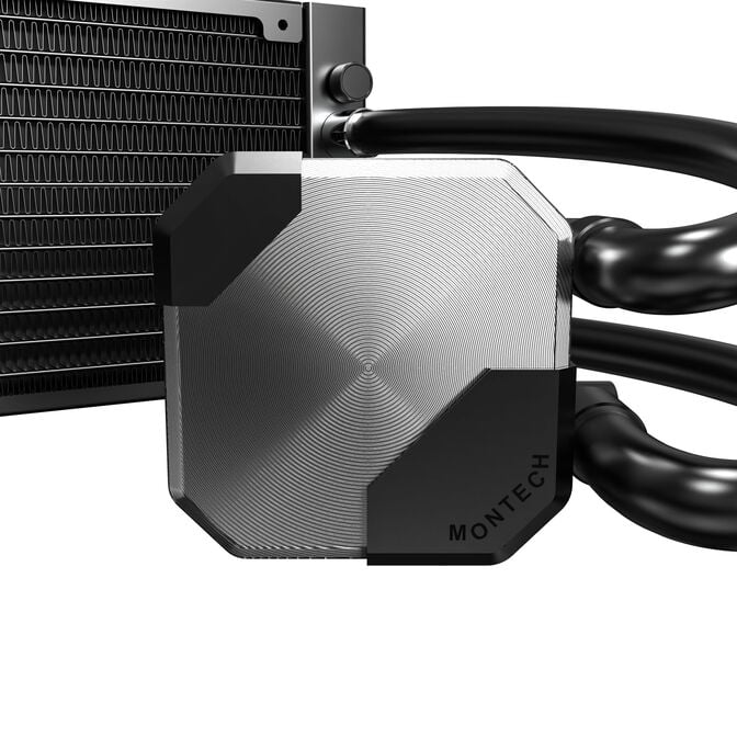 Montech HyperFlow Silent AiO Wasserk&uuml;hlung - 360mm, schwarz image number 5