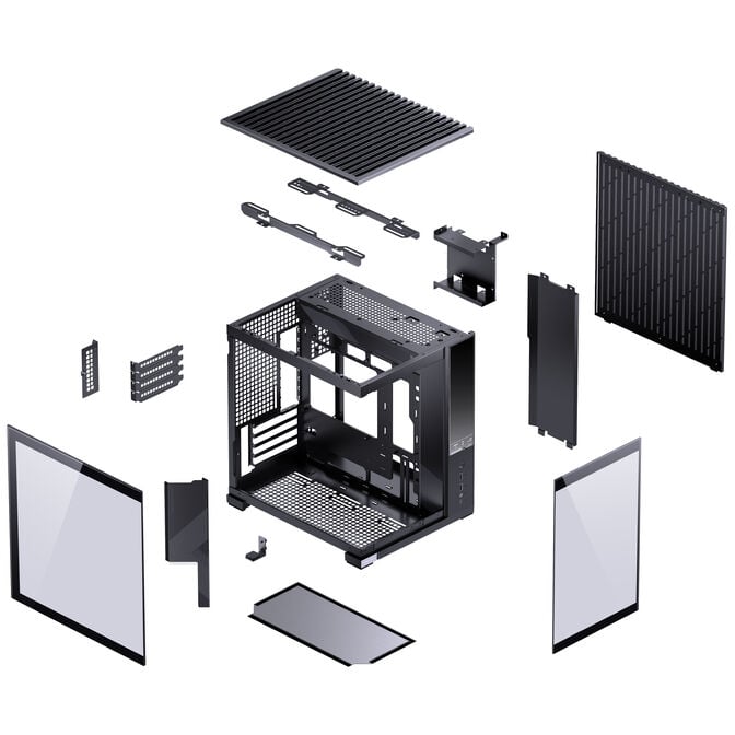 Jonsbo D34 PC-Geh&auml;use, Mini-Tower mATX, Display - schwarz image number 22