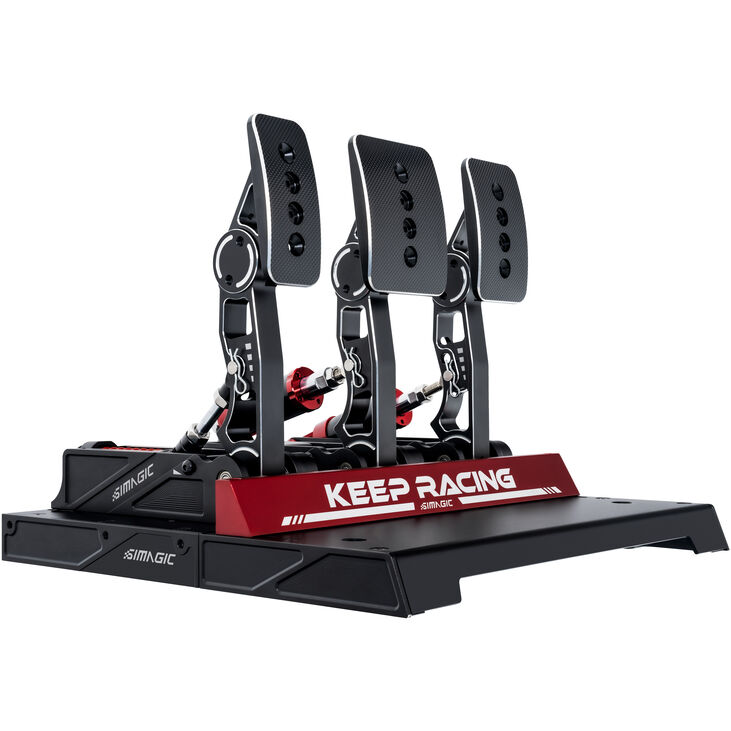 Simagic P1000 Pedal Set - 3 pedals, black image number 2