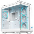 ASUS TUF Gaming GT502 Horizon PC-Geh&auml;use, Midi-Tower, ATX, Tempered Glass - wei&szlig; image number null