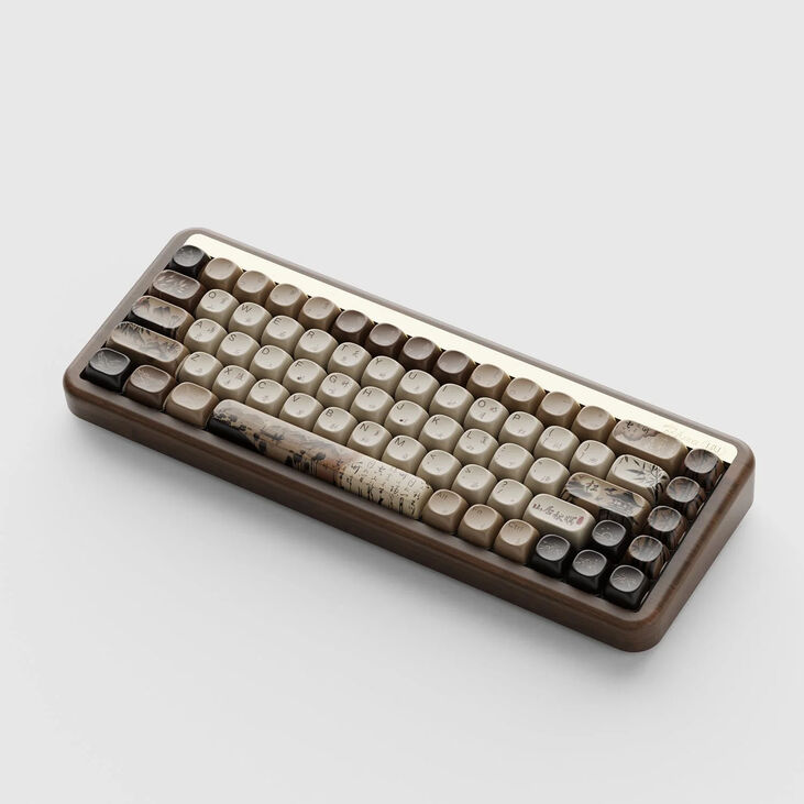 AKKO MU01 Mountain Seclusion Gaming Tastatur, RGB, 65% - Rosewood-Switches, ANSI image number 3