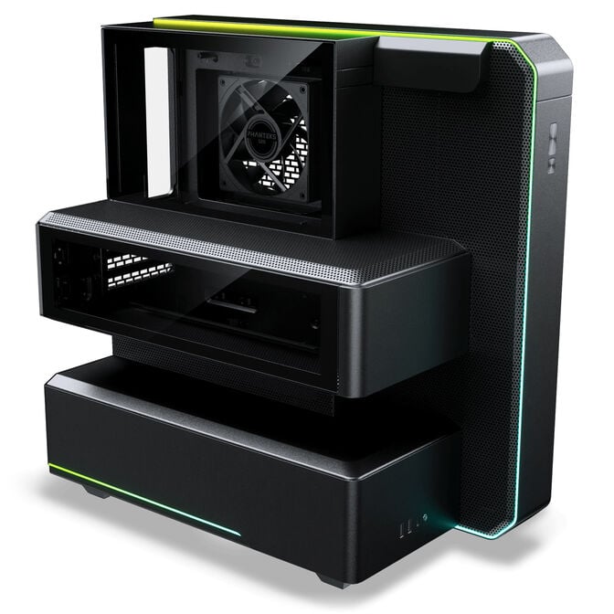 PHANTEKS EX5 Midi Tower, ATX - Black image number 1