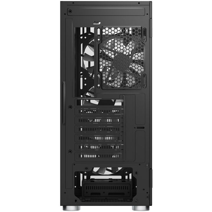 Montech X3 Mesh Mid Tower, RGB, Tempered Glass - Black image number 5