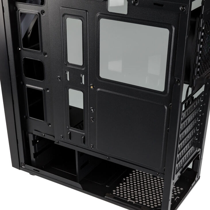 Aerocool Bolt RGB Midi-Tower - schwarz Window image number 8