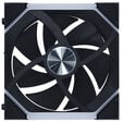 Lian Li UNI FAN SL FLEX Wireless PWM-L&uuml;fter, ARGB, Unendlichkeitsspiegel - 120mm, schwarz, 3er-Pack mit Controller image number null
