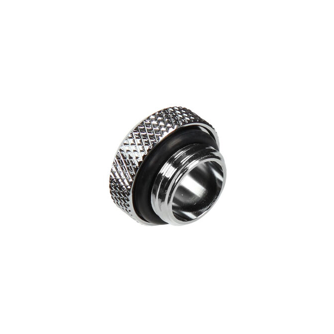 Bitspower Multi-Link Adapter Anschluss gerade G1/4 Zoll AG auf 12mm AD Hardtube - Mini, silber gl&auml;nz image number 1