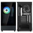 Zalman P10 PC-Geh&auml;use, Mini-Tower, mATX, RGB, Tempered Glass - schwarz image number null