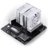 Jonsbo CR-3000E CPU cooler, dual tower, RGB - 120mm, white image number null