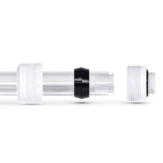 Alphacool Eiszapfen Pro fitting 16mm hard tube G1/4, 6-Pack - white image number 3