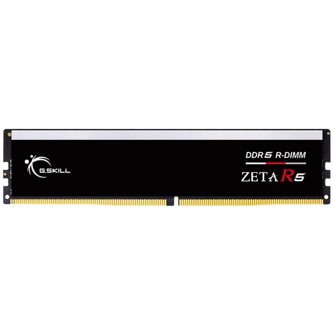 G.Skill Zeta R5 DDR5-6400 RAM, CL32, XMP, ECC reg. - 64 GB Quad-Kit, black image number 3