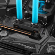 Corsair Hydro X Series XM2 M.2 SSD Water Block (2280) image number null