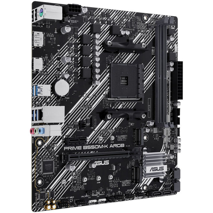 ASUS Prime B550M-K ARGB, AMD B550 Mainboard - Sockel AM4 image number 5