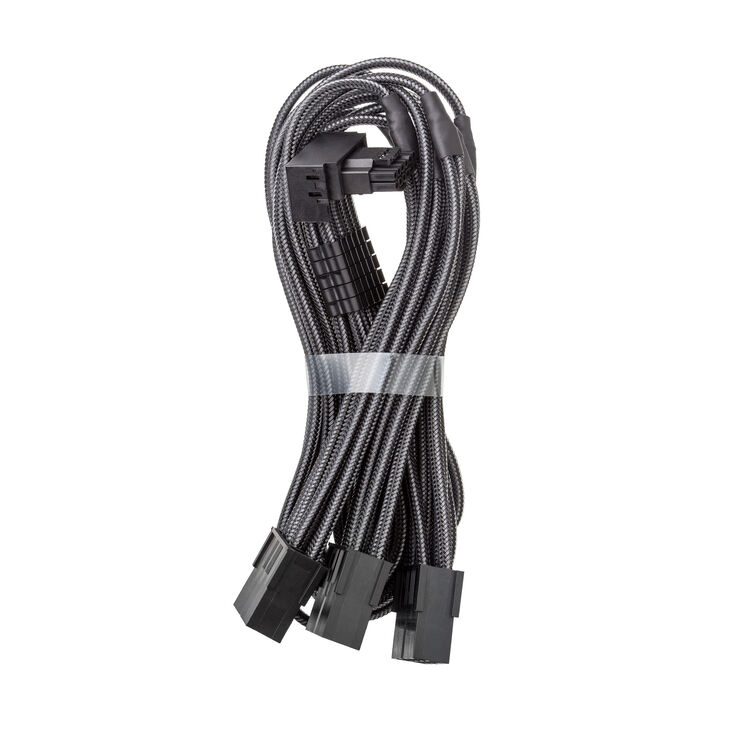 CableMod Pro ModMesh 12V-2x6-Kabel, 3x 8-Pin, StealthSense – carbon, var. B image number 0
