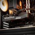 KingForge Gaming-PC Gold, AMD Ryzen 5 7500X3D, RTX 5070, Phanteks Eclipse G400A &ndash; Fertig-PC image number null
