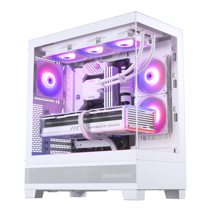Phanteks XT View Tempered Glass Windows, D-RGB - weiß image number 0