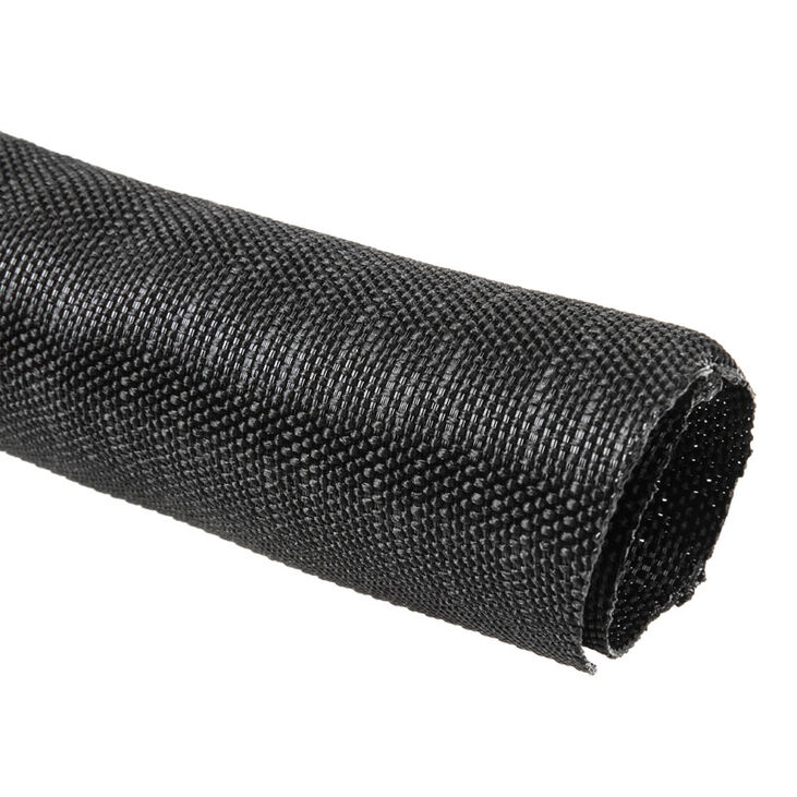 Techflex F6 Woven Wrap Sleeve 38.1mm - black, 1m image number 0