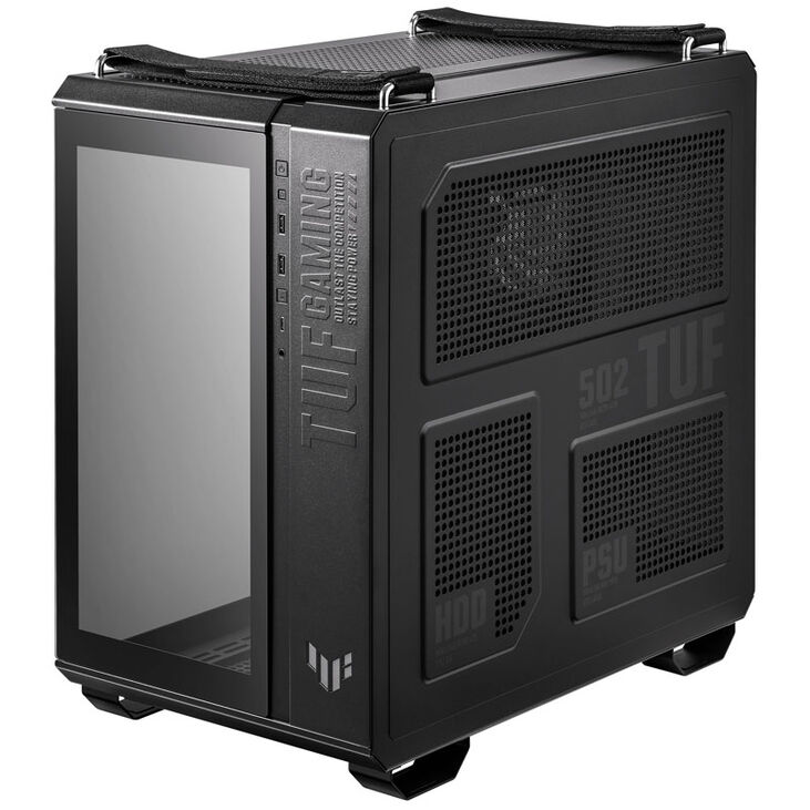ASUS TUF Gaming GT502 Plus TG Case - black image number 7