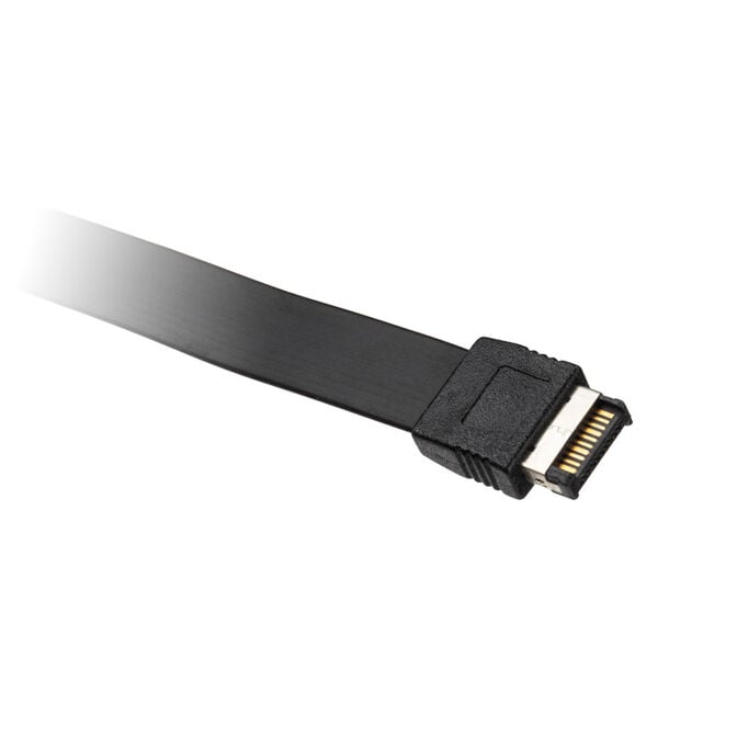 InLine Slotblende USB Typ-C zu USB 3.1 Frontpanel Key-A intern, 0,3 m image number 2