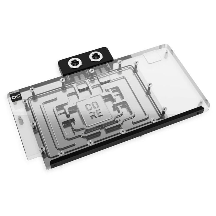 Alphacool Core GeForce RTX 5090 ROG Astral GPU Water Block, ARGB, with Backplate - Acrylic image number 1